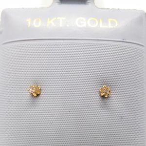 10K Diamond Stud Earrings